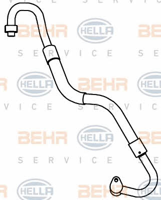 Behr-Hella 9GS 351 337-471 Трубка кондиционера 9GS351337471: Отличная цена - Купить в Польше на 2407.PL!