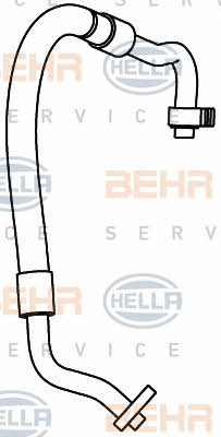 Behr-Hella 9GS 351 337-481 Трубка кондиционера 9GS351337481: Отличная цена - Купить в Польше на 2407.PL!