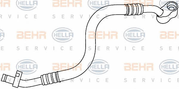 Behr-Hella 9GS 351 337-501 Трубка кондиционера 9GS351337501: Отличная цена - Купить в Польше на 2407.PL!