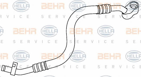 Behr-Hella 9GS 351 337-511 Трубка кондиционера 9GS351337511: Отличная цена - Купить в Польше на 2407.PL!