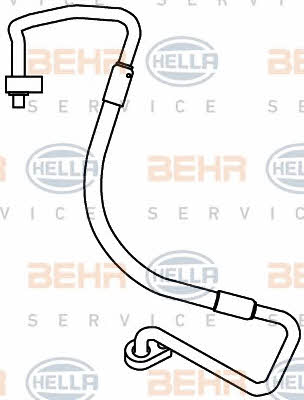 Behr-Hella 9GS 351 338-111 Трубка кондиционера 9GS351338111: Отличная цена - Купить в Польше на 2407.PL!