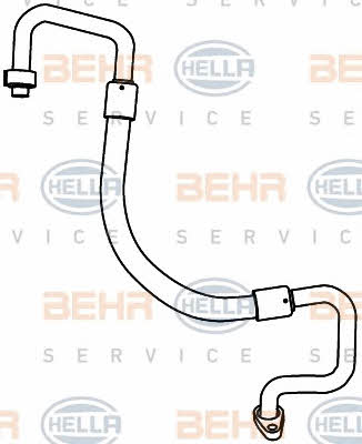 Behr-Hella 9GS 351 338-121 Трубка кондиционера 9GS351338121: Отличная цена - Купить в Польше на 2407.PL!