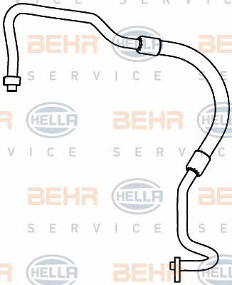 Behr-Hella 9GS 351 338-131 Coolant pipe 9GS351338131: Buy near me in Poland at 2407.PL - Good price!