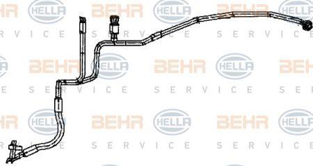 Behr-Hella 9GS 351 338-261 Трубка кондиционера 9GS351338261: Отличная цена - Купить в Польше на 2407.PL!