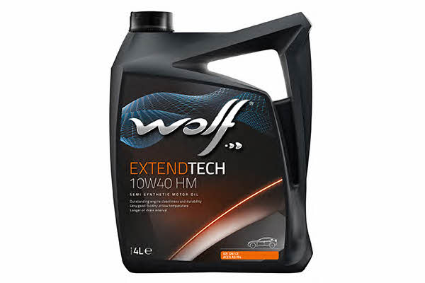 Wolf 8302213 Engine oil Wolf Extendtech HM 10W-40, 4L 8302213: Buy near me in Poland at 2407.PL - Good price!