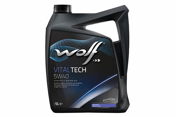 Моторное масло Wolf Vitaltech 5W-40, 5л Wolf 8311291