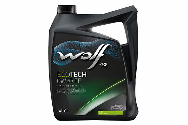 Wolf 8324307 Engine oil Wolf EcoTech FE 0W-20, 4L 8324307: Buy near me in Poland at 2407.PL - Good price!