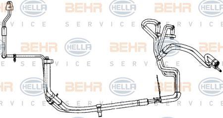Behr-Hella 9GS 351 338-361 Трубка кондиционера 9GS351338361: Отличная цена - Купить в Польше на 2407.PL!