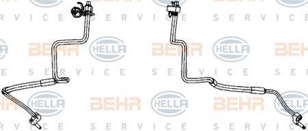 Behr-Hella 9GS 351 338-371 Трубка кондиционера 9GS351338371: Отличная цена - Купить в Польше на 2407.PL!