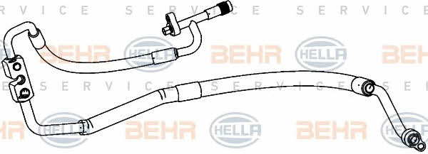 Behr-Hella 9GS 351 338-401 Трубка кондиціонера 9GS351338401: Приваблива ціна - Купити у Польщі на 2407.PL!