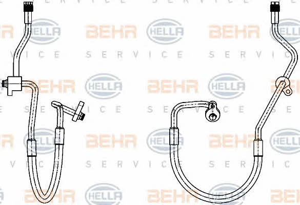Behr-Hella 9GS 351 338-431 Трубка кондиционера 9GS351338431: Отличная цена - Купить в Польше на 2407.PL!