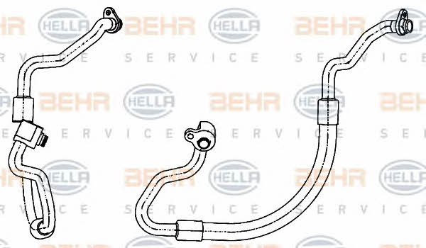 Behr-Hella 9GS 351 338-491 Coolant pipe 9GS351338491: Buy near me in Poland at 2407.PL - Good price!