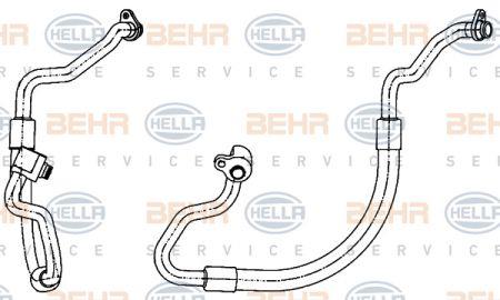 Behr-Hella 9GS 351 338-601 Трубка кондиционера 9GS351338601: Купить в Польше - Отличная цена на 2407.PL!
