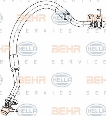 Behr-Hella 9GS 351 338-671 Coolant pipe 9GS351338671: Buy near me in Poland at 2407.PL - Good price!