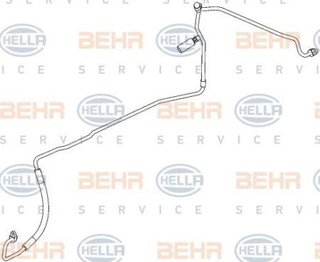 Behr-Hella 9GS 351 338-681 Coolant pipe 9GS351338681: Buy near me in Poland at 2407.PL - Good price!