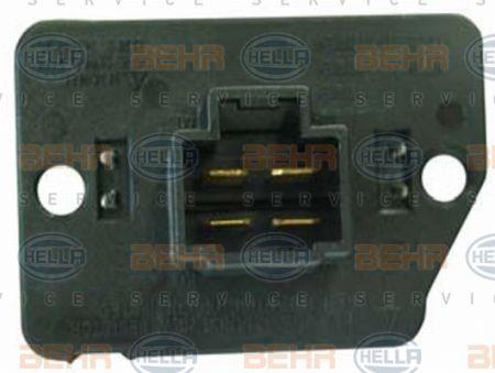 Behr-Hella 9ML 351 321-371 Fan motor resistor 9ML351321371: Buy near me in Poland at 2407.PL - Good price!