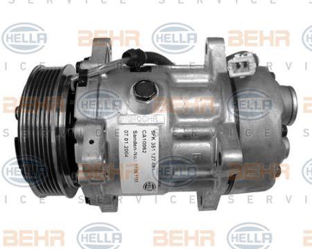 Behr-Hella 8FK 351 127-081 Compressor, air conditioning 8FK351127081: Buy near me in Poland at 2407.PL - Good price!