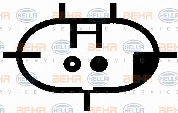 Compressor, air conditioning Behr-Hella 8FK 351 129-611