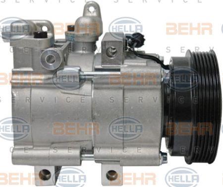 Behr-Hella 8FK 351 340-411 Compressor, air conditioning 8FK351340411: Buy near me in Poland at 2407.PL - Good price!