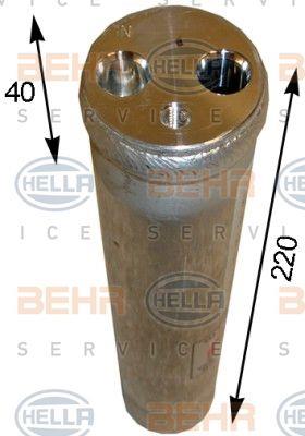 Behr-Hella 8FT 351 193-151 Осушитель кондиционера 8FT351193151: Отличная цена - Купить в Польше на 2407.PL!