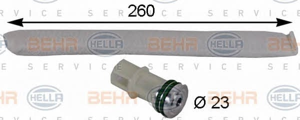 Behr-Hella 8FT 351 193-231 Осушитель кондиционера 8FT351193231: Отличная цена - Купить в Польше на 2407.PL!