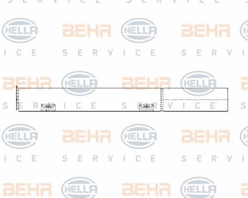 Behr-Hella 8FT 351 197-661 Осушувач кондиціонера 8FT351197661: Приваблива ціна - Купити у Польщі на 2407.PL!
