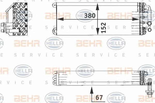 Behr-Hella 8FV 351 211-171 Автозапчастина 8FV351211171: Купити у Польщі - Добра ціна на 2407.PL!