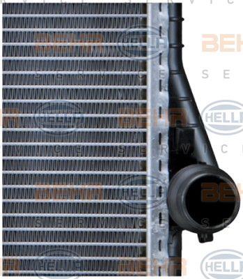 Chłodnica, układ chłodzenia silnika Behr-Hella 8MK 376 712-491
