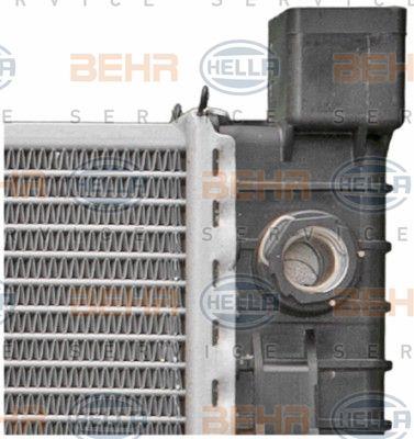 Behr-Hella 8MK 376 714-334 Chłodnica, układ chłodzenia silnika 8MK376714334: Dobra cena w Polsce na 2407.PL - Kup Teraz!