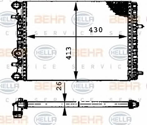 Купити Behr-Hella 8MK376716234 – суперціна на 2407.PL!