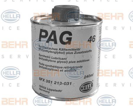 Behr-Hella 8FX 351 213-051 Olej kompresorowy Behr-Hella, PAG II puszka ISO 100, 240 ml 8FX351213051: Dobra cena w Polsce na 2407.PL - Kup Teraz!