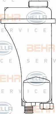 Behr-Hella 8MA 376 705-401 Expansion tank 8MA376705401: Buy near me in Poland at 2407.PL - Good price!