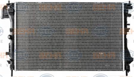 Behr-Hella 8MK 376 700-341 Radiator, engine cooling 8MK376700341: Buy near me at 2407.PL in Poland at an Affordable price!