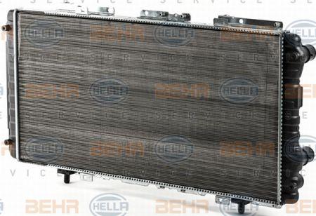 Behr-Hella 8MK 376 700-554 Радиатор охлаждения двигателя 8MK376700554: Отличная цена - Купить в Польше на 2407.PL!