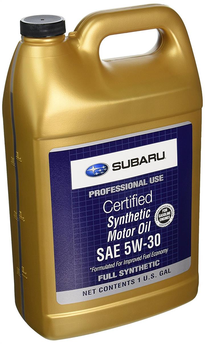 Subaru SOA868V9285 Olej silnikowy Subaru Synthetic Oil 5W-30, 3,784L SOA868V9285: Atrakcyjna cena w Polsce na 2407.PL - Zamów teraz!