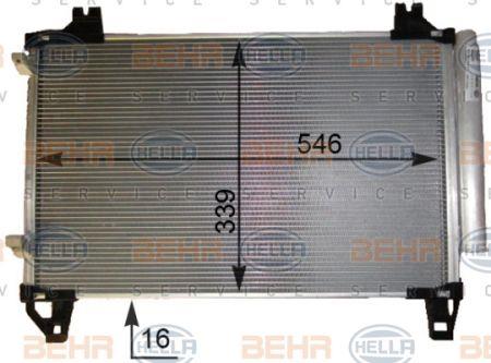 Behr-Hella 8FC 351 343-411 Cooler Module 8FC351343411: Buy near me in Poland at 2407.PL - Good price!