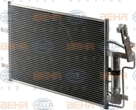 Behr-Hella 8FC 351 343-321 Радиатор кондиционера (Конденсатор) 8FC351343321: Отличная цена - Купить в Польше на 2407.PL!