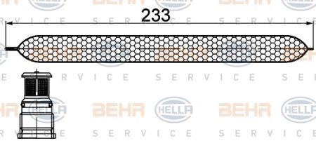 Behr-Hella 8FT 351 200-251 Dryer, air conditioner 8FT351200251: Buy near me at 2407.PL in Poland at an Affordable price!