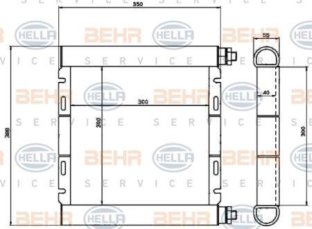 Behr-Hella 8MO 376 949-391 Chłodnica oleju 8MO376949391: Dobra cena w Polsce na 2407.PL - Kup Teraz!