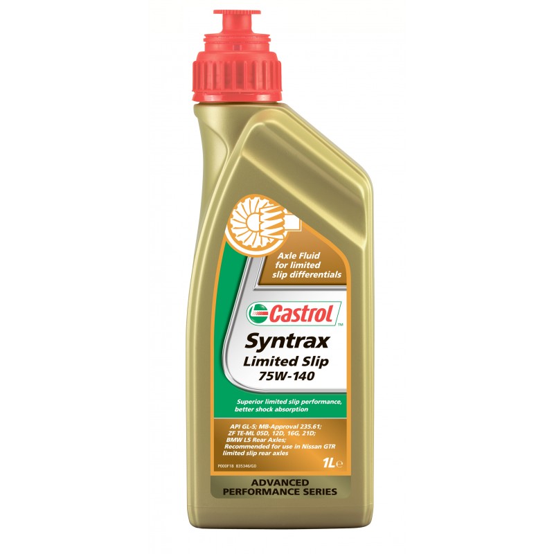 Castrol 15001B Olej przekładniowy Castrol Syntrax Limited Slip 75W-140, API GL-5, 1l 15001B: Dobra cena w Polsce na 2407.PL - Kup Teraz!