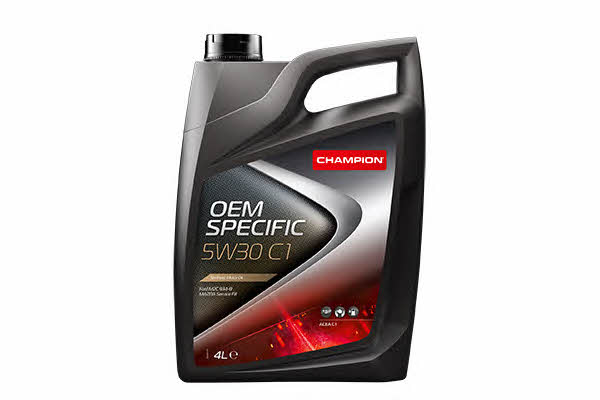 Championlubes 8208515 Engine oil Champion OEM SPECIFIC 5W30 C1, 4L 8208515: Buy near me in Poland at 2407.PL - Good price!