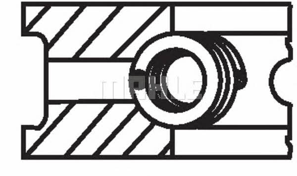 Mahle Original 022 27 V0 Zestaw pierścieni tłokowych 02227V0: Dobra cena w Polsce na 2407.PL - Kup Teraz!