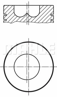 Mahle Original 037 54 10 Tłok z pierścieniami, zestaw 0375410: Dobra cena w Polsce na 2407.PL - Kup Teraz!