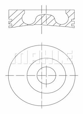 Mahle Original 043 94 00 Kolben satz 0439400: Kaufen Sie zu einem guten Preis in Polen bei 2407.PL!