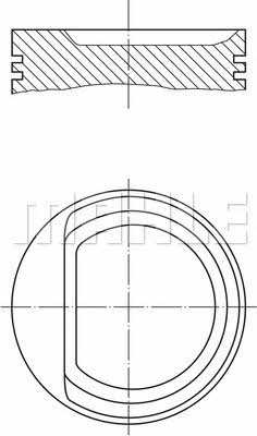 Mahle Original 010 29 02 Kolben satz 0102902: Kaufen Sie zu einem guten Preis in Polen bei 2407.PL!