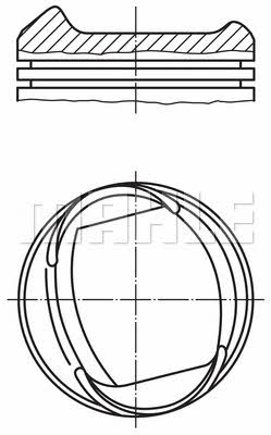 Mahle Original 013 38 00 Kolben satz 0133800: Kaufen Sie zu einem guten Preis in Polen bei 2407.PL!