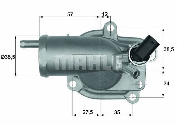 Mahle/Behr TH 9 87 Thermostat, coolant TH987: Buy near me in Poland at 2407.PL - Good price!