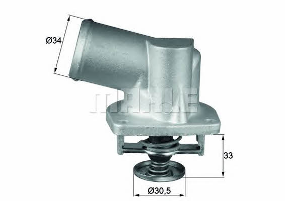 Mahle/Behr TI 132 92D Thermostat, coolant TI13292D: Buy near me in Poland at 2407.PL - Good price!