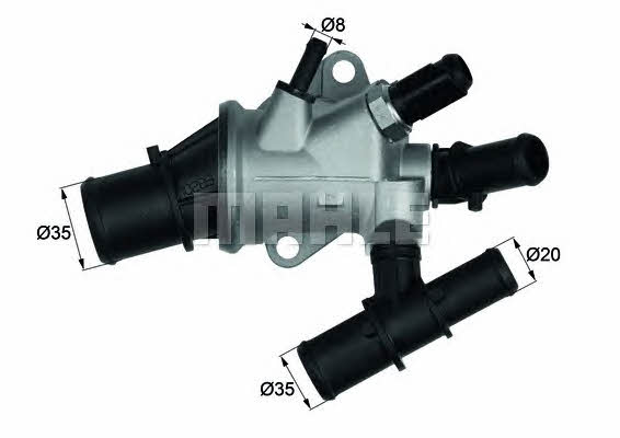 Mahle/Behr TI 170 88 Thermostat, coolant TI17088: Buy near me in Poland at 2407.PL - Good price!