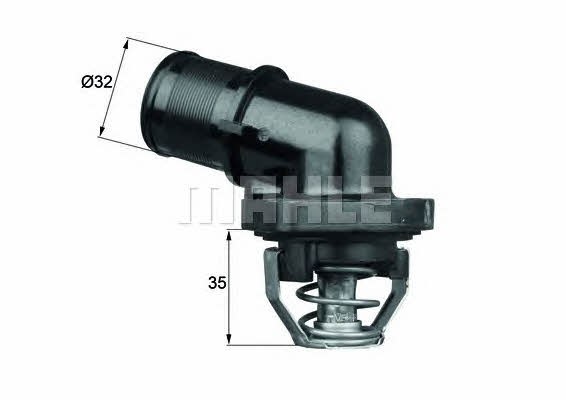 Mahle/Behr TI 181 89 Thermostat, coolant TI18189: Buy near me in Poland at 2407.PL - Good price!